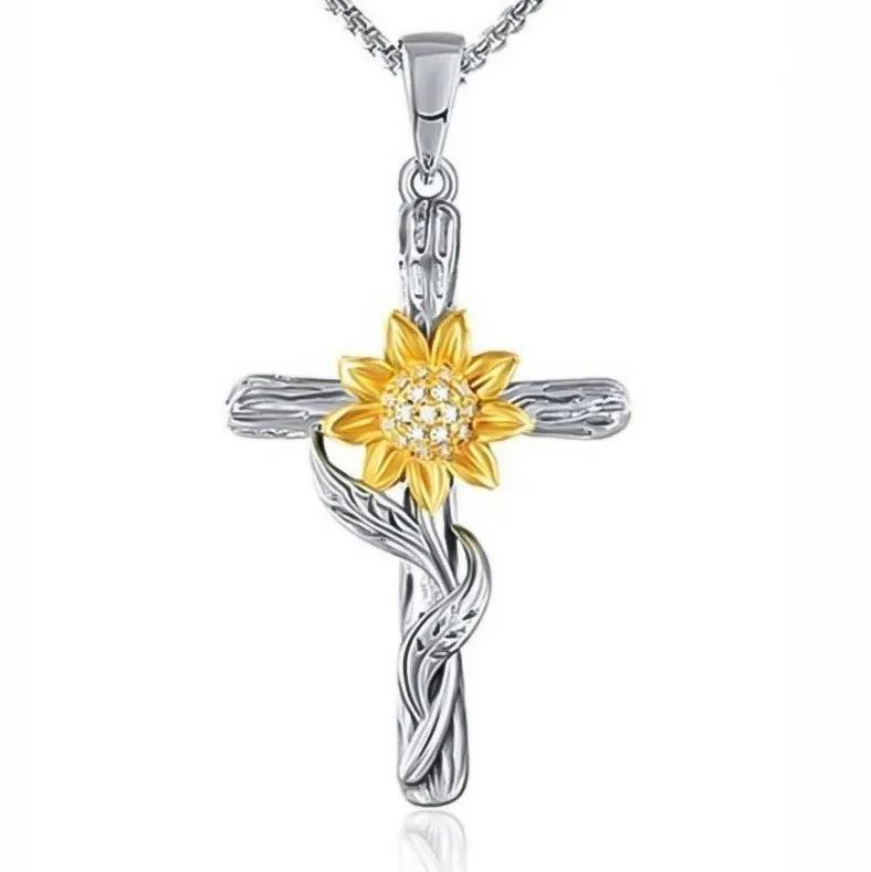 2021 Luxury Simple Big Small Hollow Double Heart-shaped Necklace Exquisite Crystal Zircon Pendant Chain Women's Wedding Jewelry