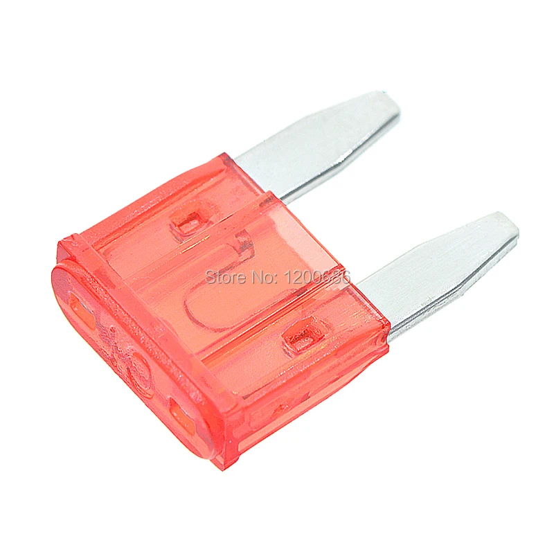 100 piece 32V 10A Small Size Blade Fuse 10A 10 Amp Standard ATO ATC Blade Fuse CAR BOAT 12V/24V/32V