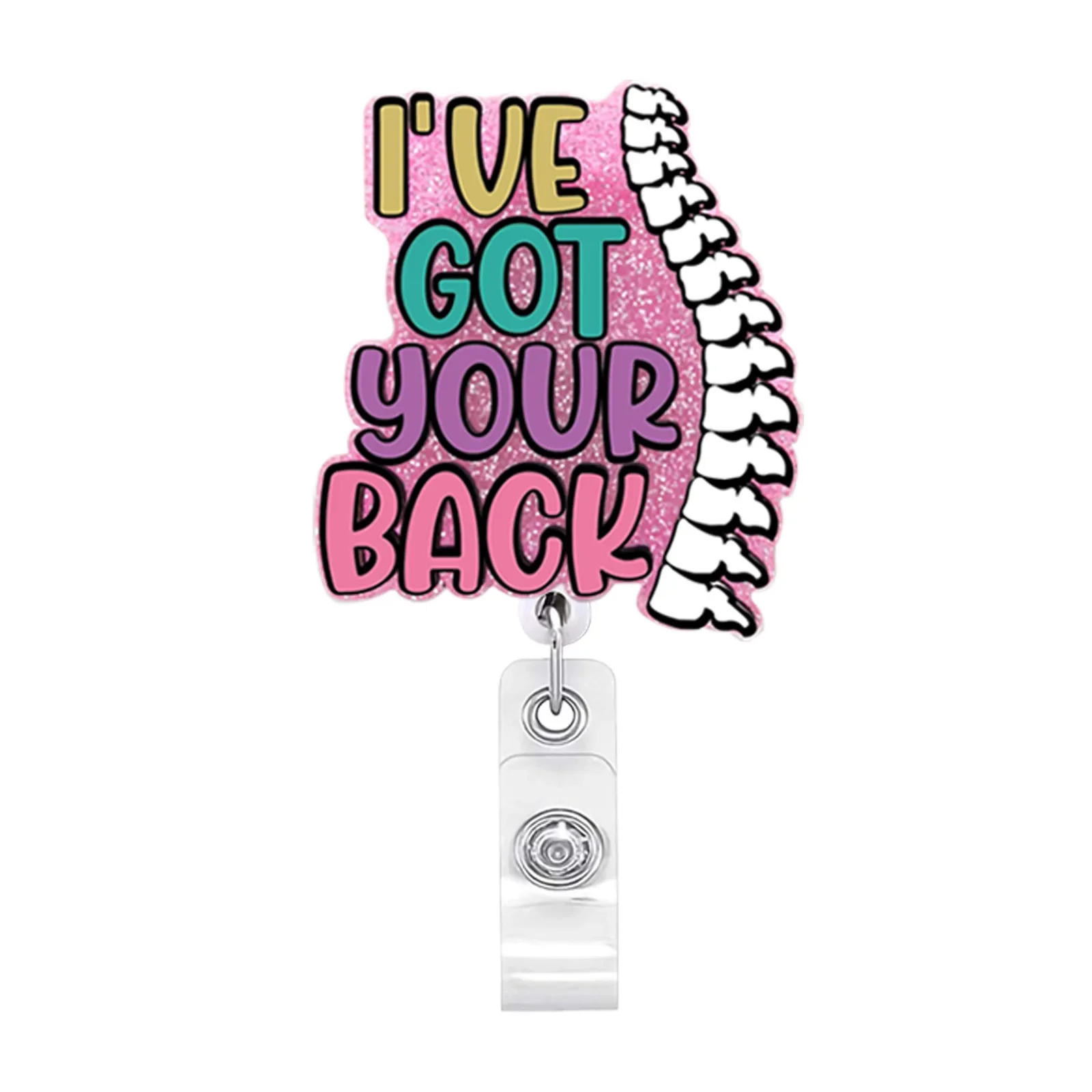1 Piece Retractable Nurse Badge Reel Cute Anime Medical Bottle Baby Doctor Name Tag ID Card Holder Keys Lanyard retractable badge reel badge holder badge holder keychain retractable id tag retractable id lanyard