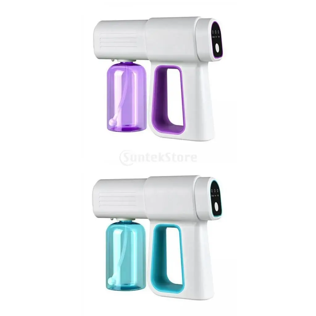 

2 Spray Sprayer Adjustable s Rechargeable 380ml Handheld w/ Purple