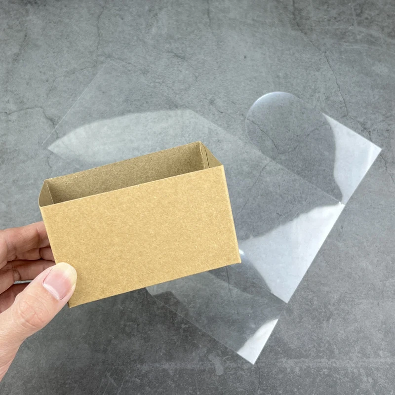 50pcs Kraft Paper Sandwich and Burger Takeout Boxes, Disposable Toast, Donut, Bread, Ha... - SKU KPSB0850 - UGI Packaging