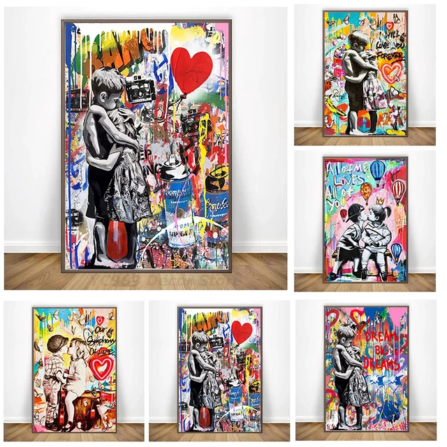 Poster Banksy 50x70 cm - Affiches Art et illustrations