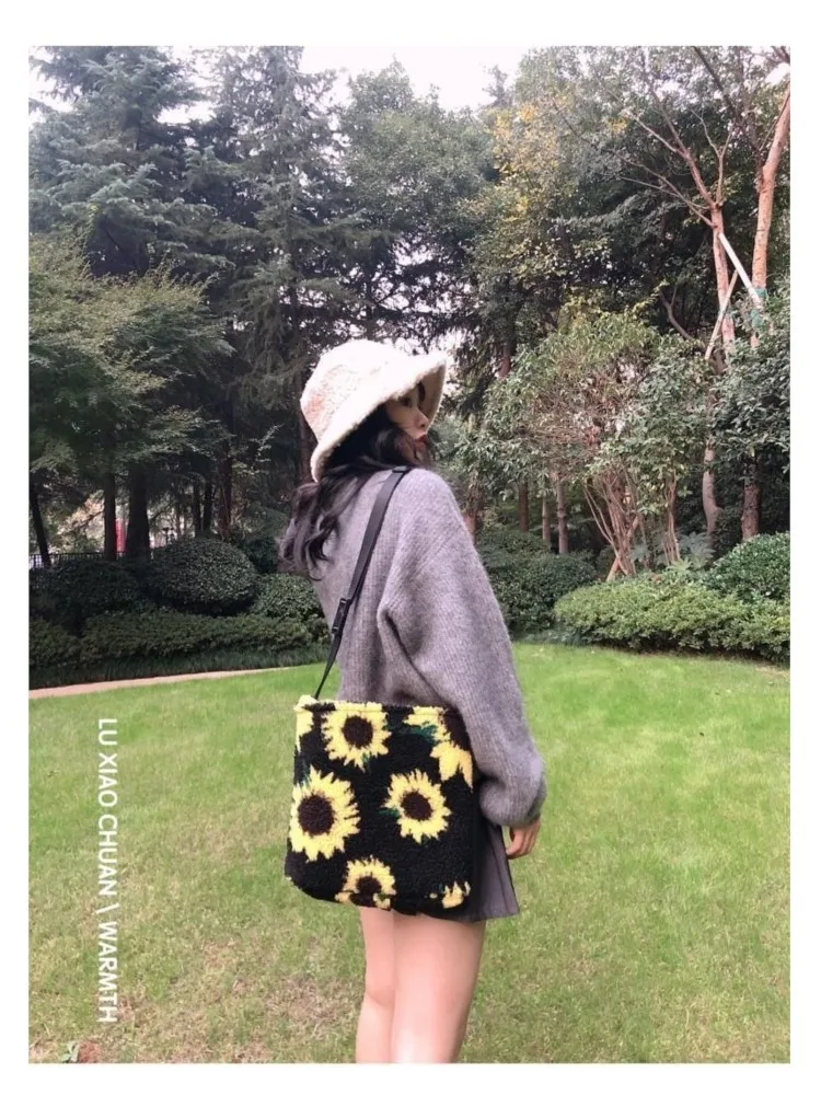 JIAERDI Floral Mini Y2k Handbag Wallet Women Casual Soft Black Messenger Bag Purse Ladies Casual Crossbody Bags Bolsos Aesthetic