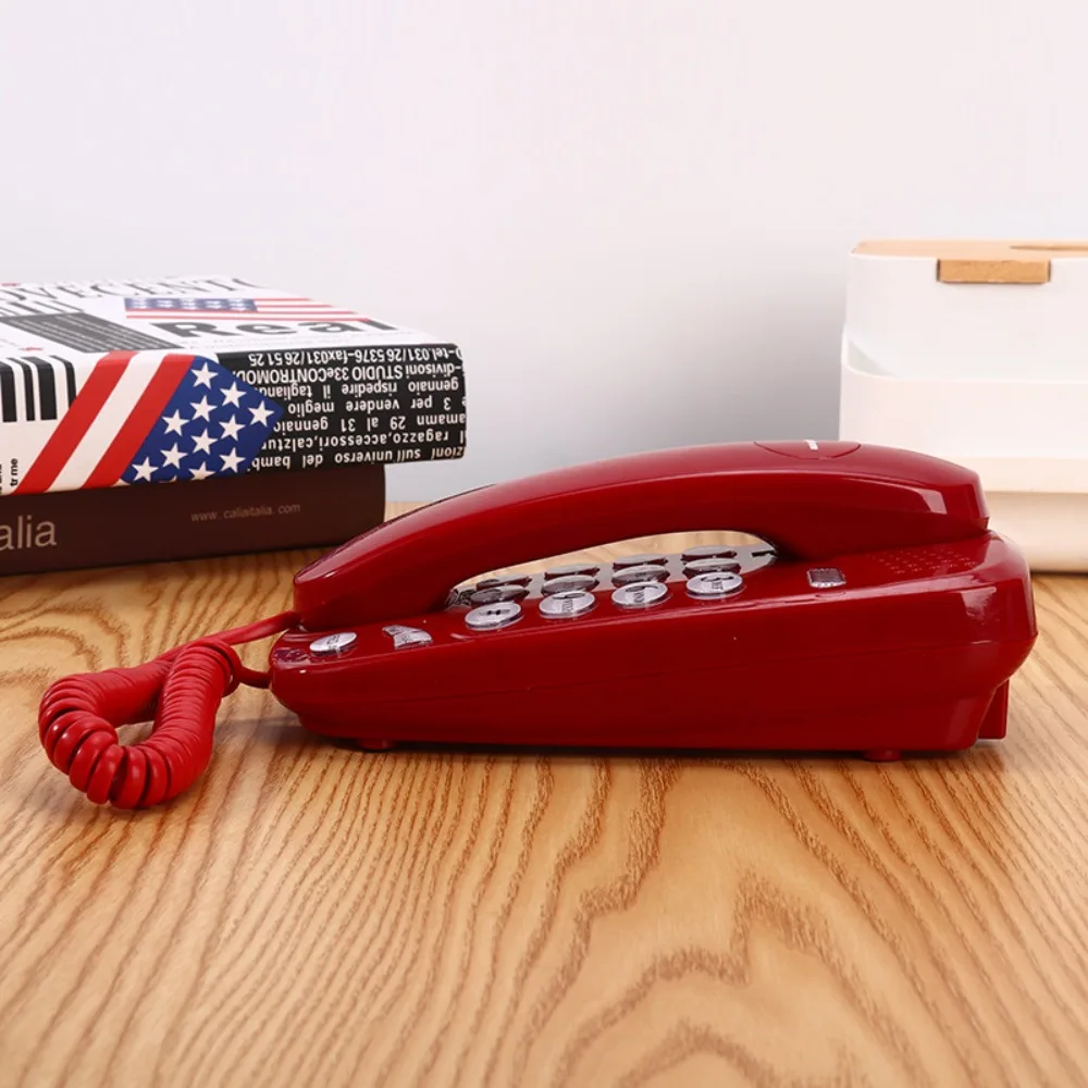 Wall Mountable Corded Phone with Large Buttons