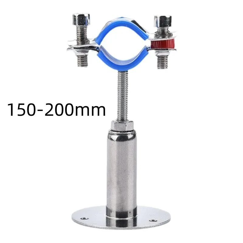 

Трубопроводный зажим с внешним диаметром 15-89 мм из нержавеющей стали SS304, опорный кронштейн с базовой пластиной, длина стойки 30-50 мм/50/100 мм/100150 мм/150-200 мм