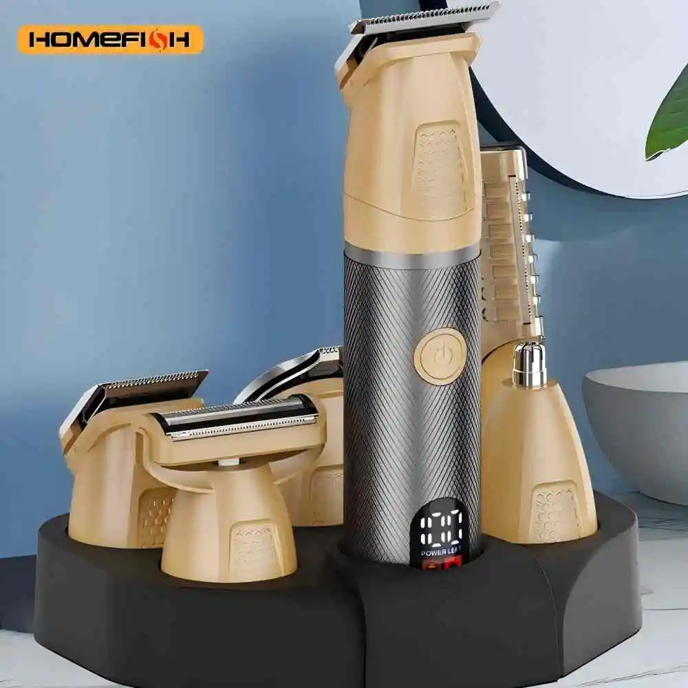 YJ-101 6-in-1 Multi-functional Electric Shaver for Men