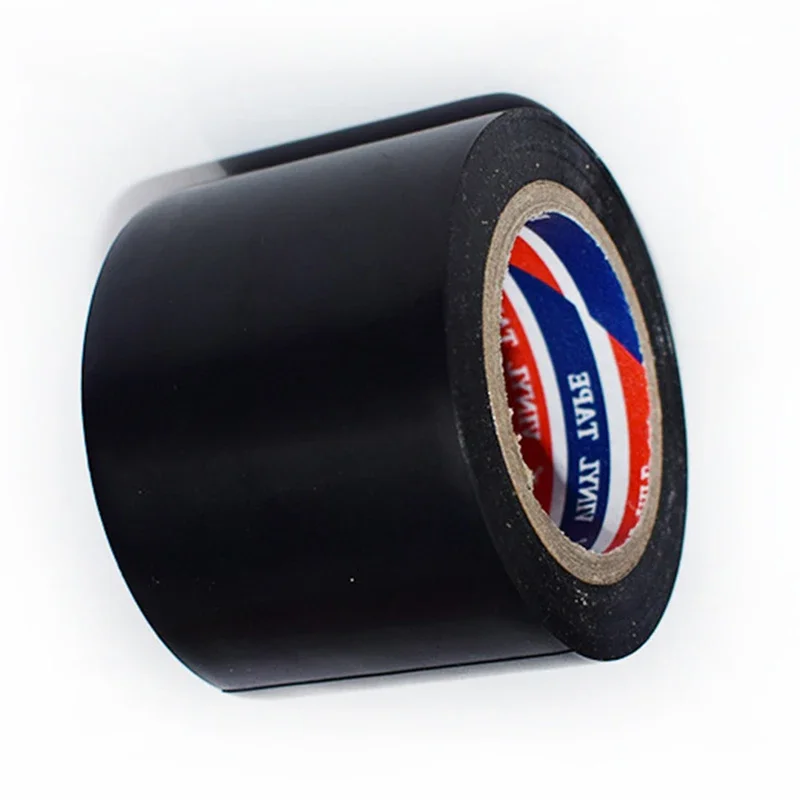 Description Picture 4 of item1 Roll Black Vinyl PVC Electrical Tape Wire Adhesive Insulation Tape Waterproof Self-adhesive Tape Dropshipping TSLM1 Adhesives