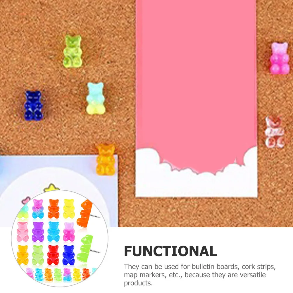30pcs 사진 벽용 압정 금속 플라스틱 교체 가능 소형 푸시핀 게시판 코르크 스트립 지도 액세서리 책상 가정용