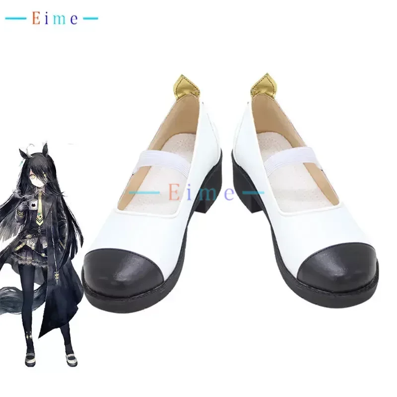 

Game Pretty Derby Manhattan Cafe Cosplay Shoes PU Leather Shoes Halloween Carnival Boots Prop Custom Made