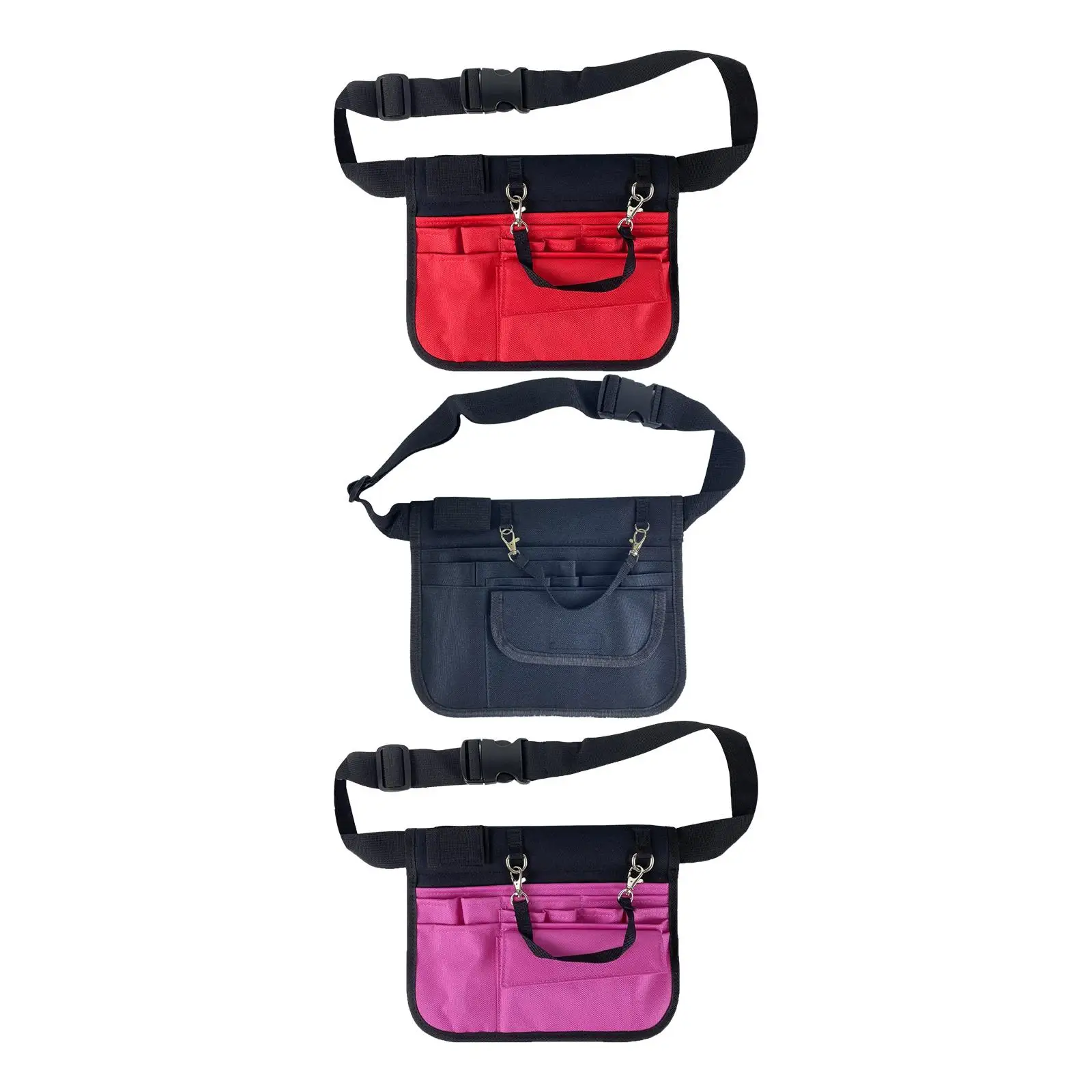  Waist Organiser Belt Portable Adjustable Strap Case Professional Waist Bag Pouch Fanny Pack Hip Bag Men Women
