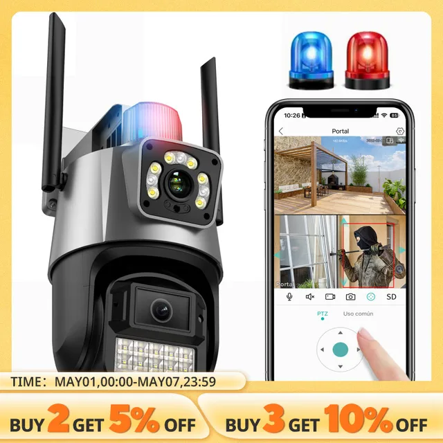 와이파이 PTZ 카메라: 보안을 차원 높게 업그레이드해보세요!