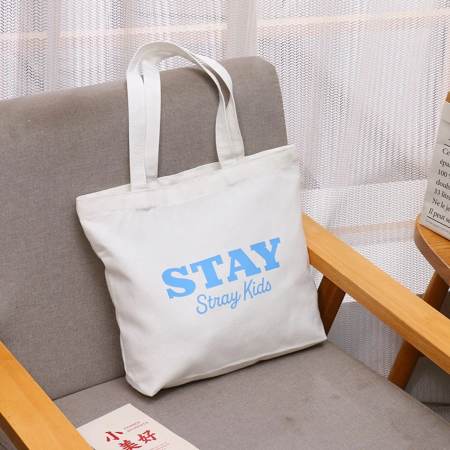 KPOP Stray Kids Canvas Bag Shopping Bag Stay Printing Hyunjin LEE Know  Changbin Felix Bag Fans Collection _ - AliExpress Mobile