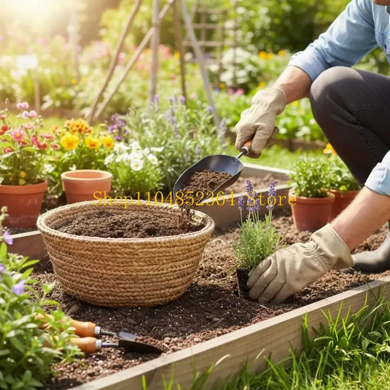 652F 정원 스쿠프 금속 삽 녹 방지 포팅 토양 스쿠프 핸드 삽 도구