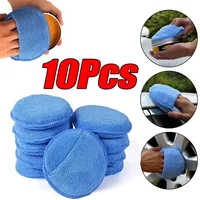 10/1PCS Microfiber Car Applicator Pads Advanced Square Car paint Polishing Waxing Sponges Cars Paint cockpit Detailing Care Tool 1