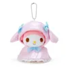 Sanrio Cross Dressing Raincoat Plush Keychain Ornaments Kawaii Bag Decor Pendant Cartoon Sanrio Accessories Toys For Kids Girl 4