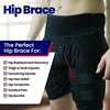 Sciatica Nerve Pain Relief Thigh Compression Brace for Hip Joints Arthritis Groin Wrap Brace Protector Belt Legwarmers New 2
