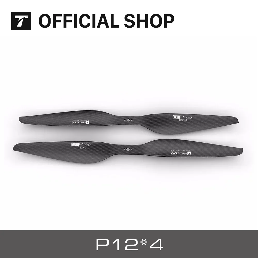 T-MOTOR P12x4 P15x5 Hélices Drone Fibre Carbone 2 PCS/PAIR