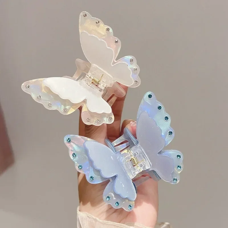 小物 Butterfly hair ornament Amazon.com : BBTO 8 Pcs Tassel Butterfly Hair Clips & Pins