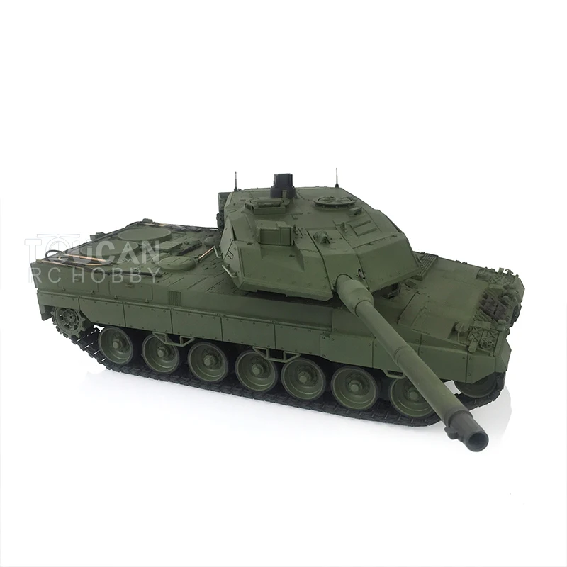HENG LONG 3889 1/16 TK7.0 RTR 원격 조종 탱크 RC 팬저 독일 레오파드2A6 에어소프트 연기 IR 전투 금속 트랙 TH19259-SMT4