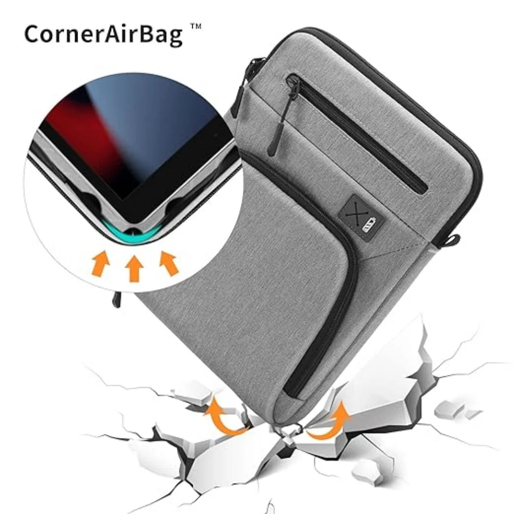 Enhanced Shoulder Bag for Tablets – Protective Sleeve with Adjustable Strap for Work & College