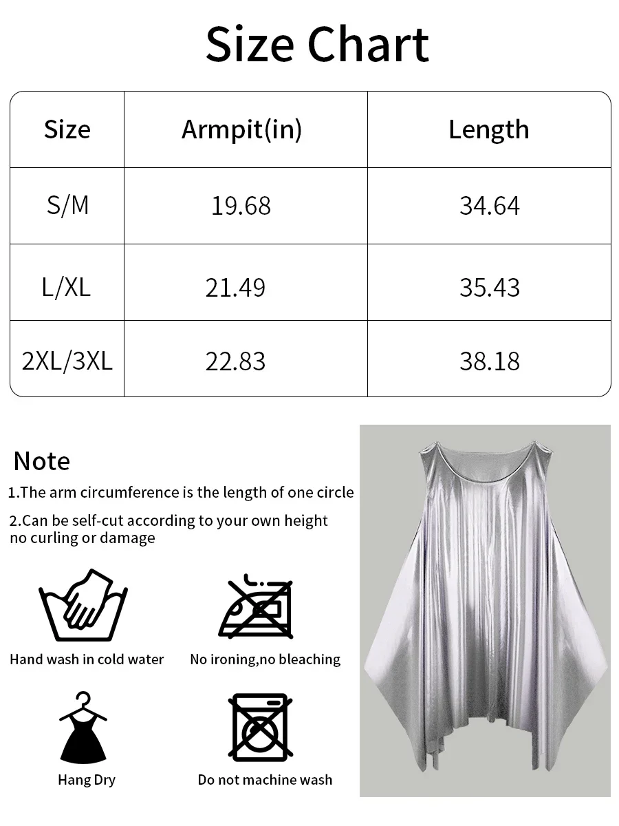 Frauen Praise Dance Weste Anbetung Loose Fit Tank Pullover (nur Weste) – Detail 1