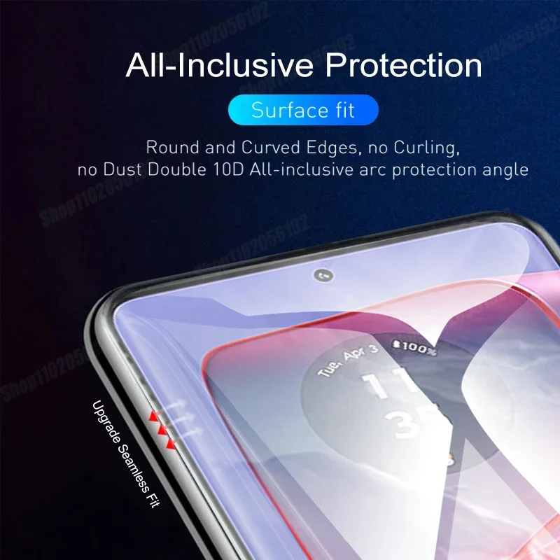 3PCS HD Hydrogel Film For Motorola Edge 50 Pro 40 30 Ultra 60 Fusion Screen Protector For Motorola G84 G85 G64 G54 G32 G72