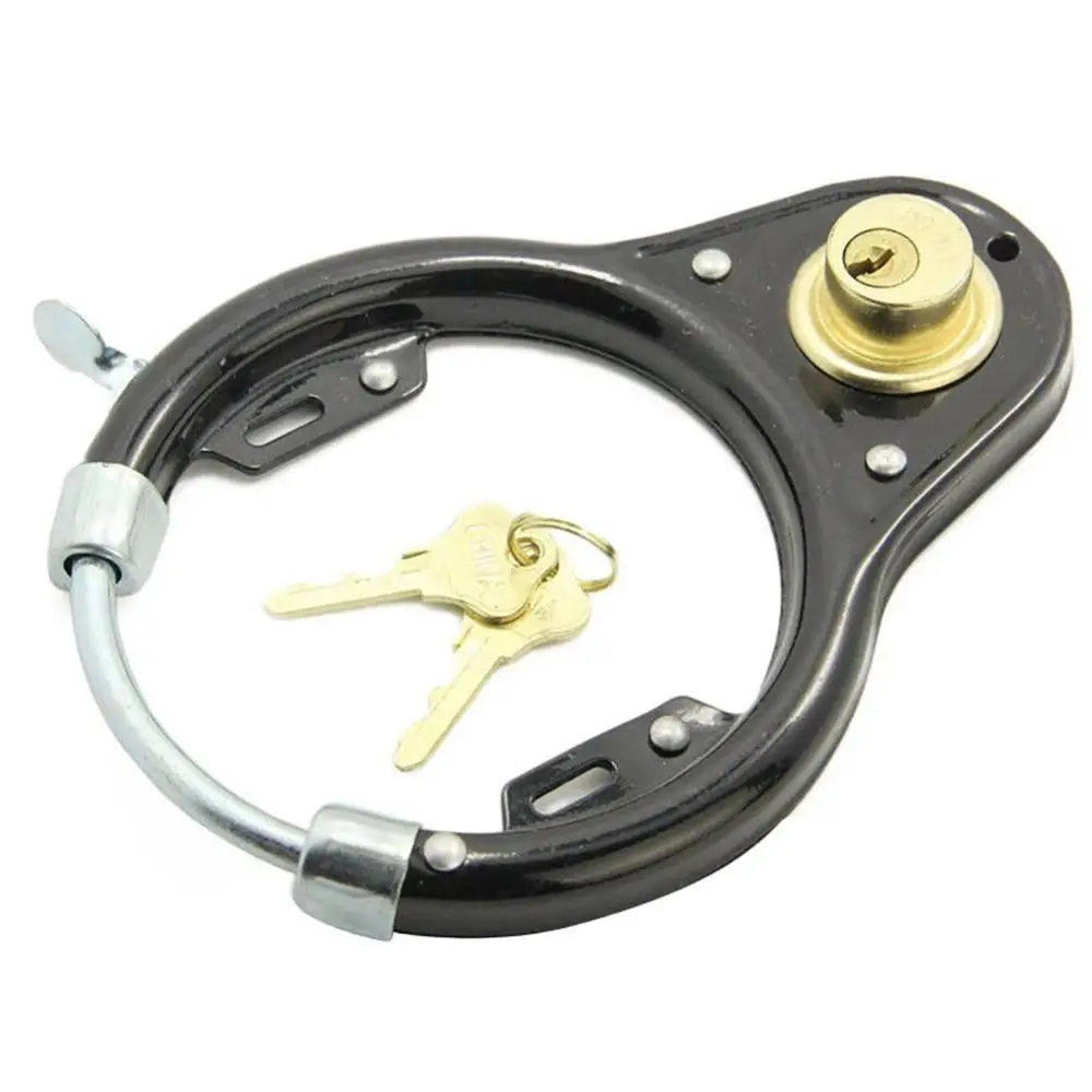 Vintage Anti-Theft Bike and Scooter Security Wheel Lock