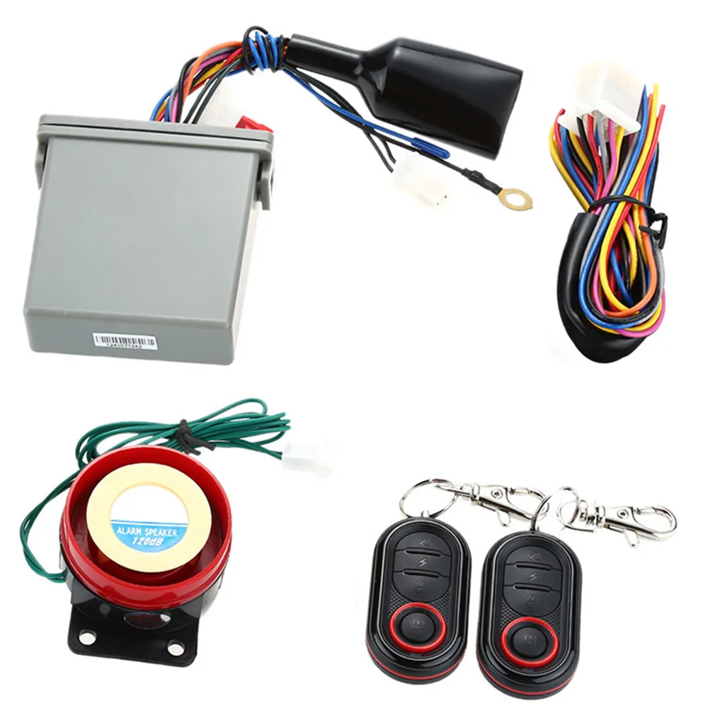 Steelmate 986E 1 Way Motorcycle Alarm System Remote Engine Start Motorcycle Engine Immobilization with Mini Transmitter motorcycle alarm bike alarm wireless vibration alarm anti theft alarm