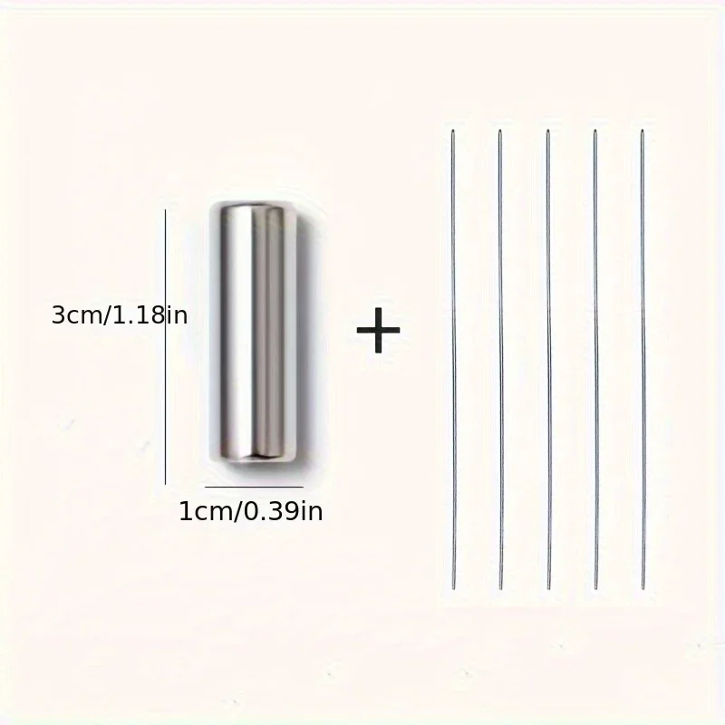 6Pcs Cat Eye Nail Magnet Set-Flexible Iron Wire for Heart & Ingot Shapes Perfect Nail Art Tool