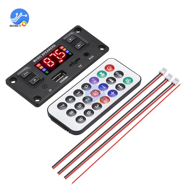 차량용 블루투스 MP3 플레이어의 탁월성: WAV 디코더 보드와 핸즈프리 통화 기능