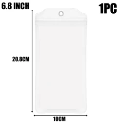 Waterproof Universal Phone Case Bag - Adjustable Underwater Protector (6.8inch 1PCS)