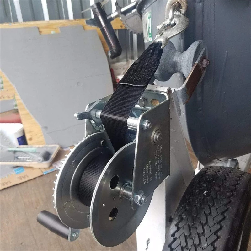 Boat Trailer Winch Strap Car Towing Rope Outdoor Emergency Trolley Rope Auto Pontoon Fishing Boat car tow cable,car towing rope,winch rope set,winch rope