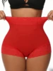Culotte gainante sculptante pour femme avec contrôle du ventre, en dentelle