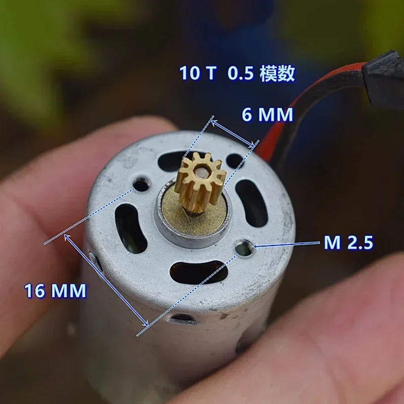 Mabuchi RS-380SH-4528 High Speed Power Large Torque Mini Carbon Brush Motor 25200RPM for DIY RC Hobby Toy Car Boat DC5V 6V 7.4V