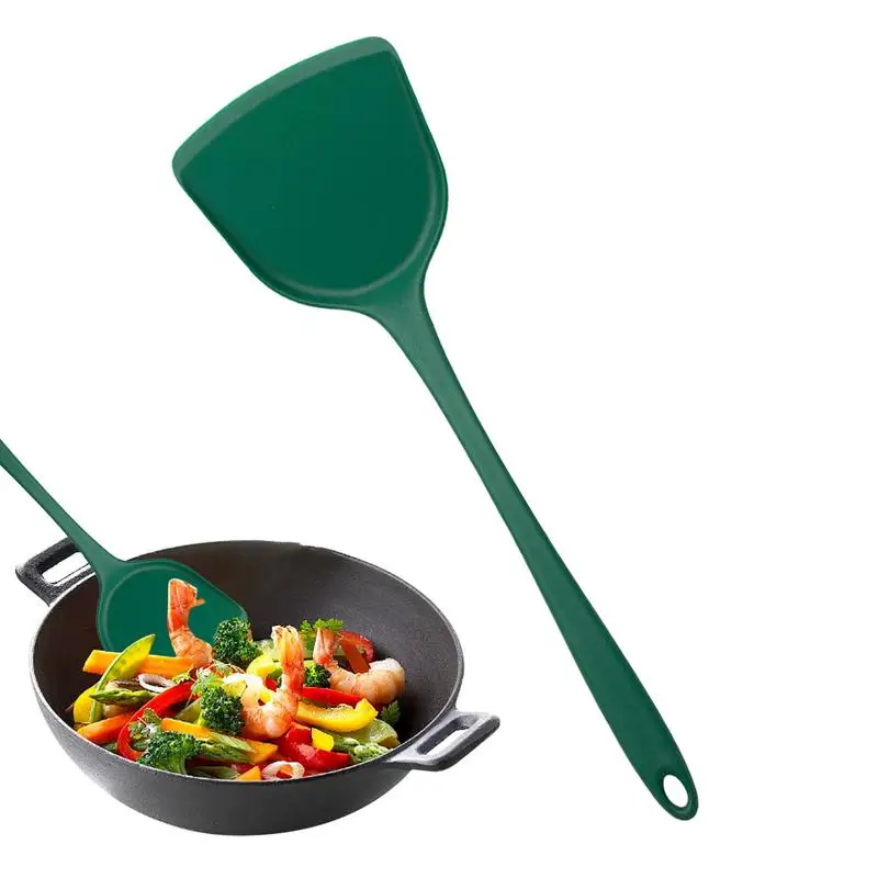 

Silicone Turner Spatula Non Stick heat resistant Frying Spatula Scratch Resistant portable shovel For Cooking kitchen gadgets