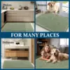 Hapihappy New Door Mat Indoor Chenille Mat Rugs Quick Dry Chenille Entryway Carpet Machine Washable Indoor Outdoor Mat 41X61 6