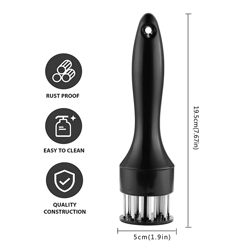 Meat Tenderizer Tool Ultra Sharp Stainless Steel Needle Blades Profession Kitchen Gadgets