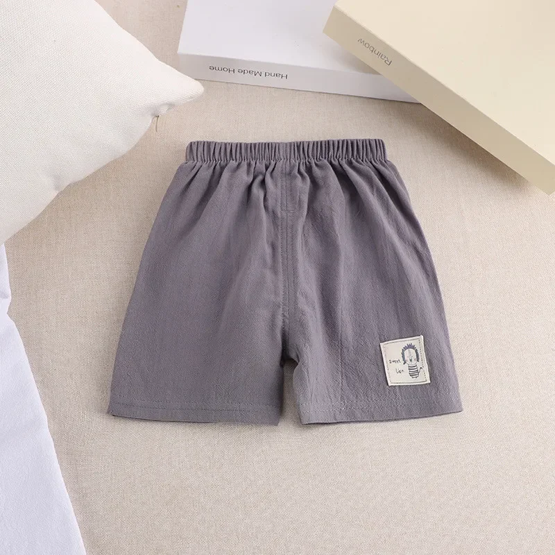 Kids Shorts Summer Children Cotton Pants For Boys Girls Beach Sports Pants