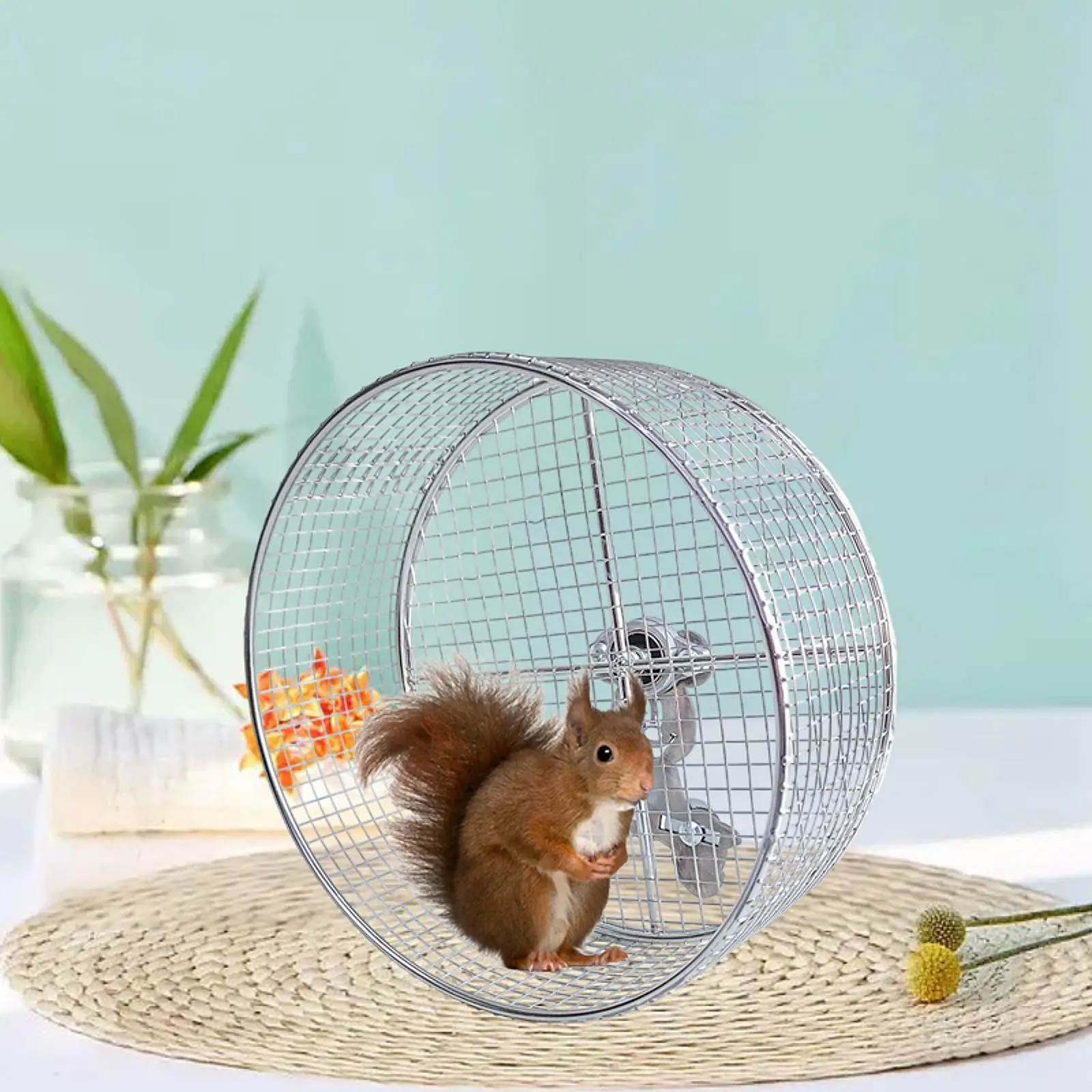 Hamster Running Exercise Wheel Mute Guinea Pig Jogging Wheel