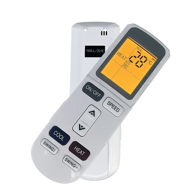 Télécommande YKR-L/201E pour climatiseur AUX TORNADO, télécommande YKR-L/102E 1