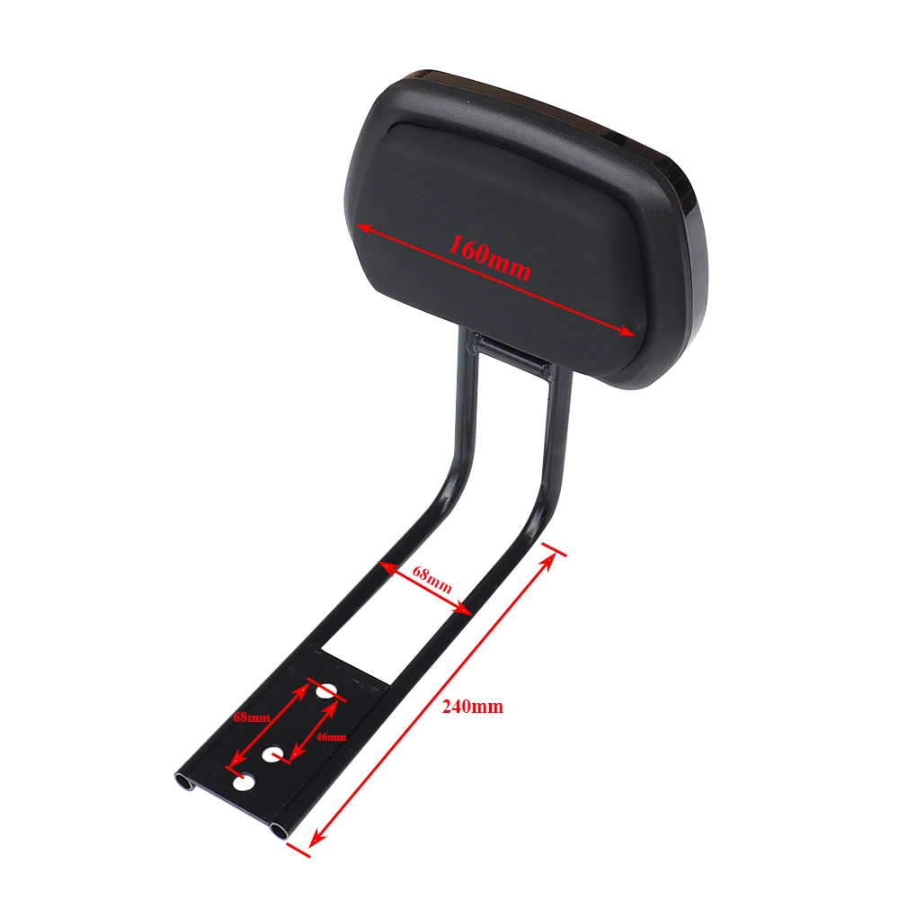 Electric Scooter Modified Cushion Double Riding Seat Suitable Backrest Bracket for 10inch 8 inch Electric Scooter Accessories electric scooter seat