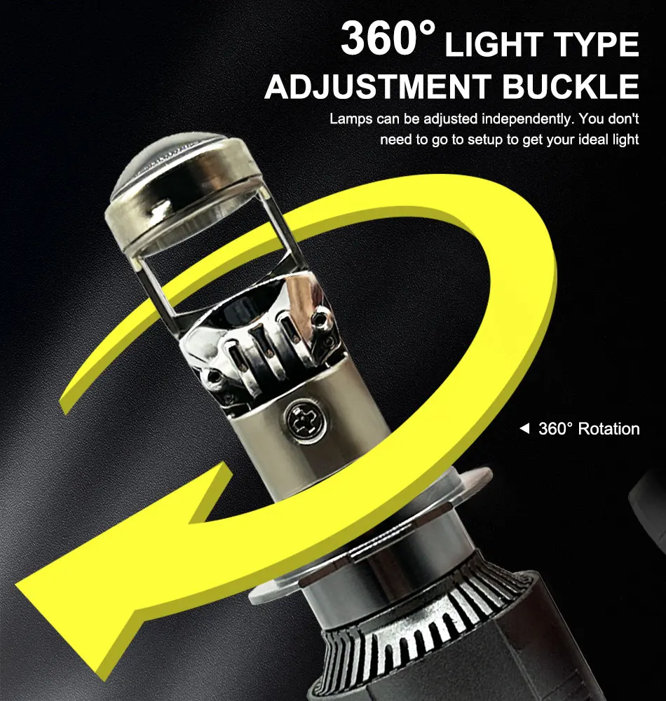 

Automotive General Headlights Mini LED Headlights H7 H4 H11 H8 H9 Laser Projection Lens 9005 HB3 Ultra Bright Headlamps