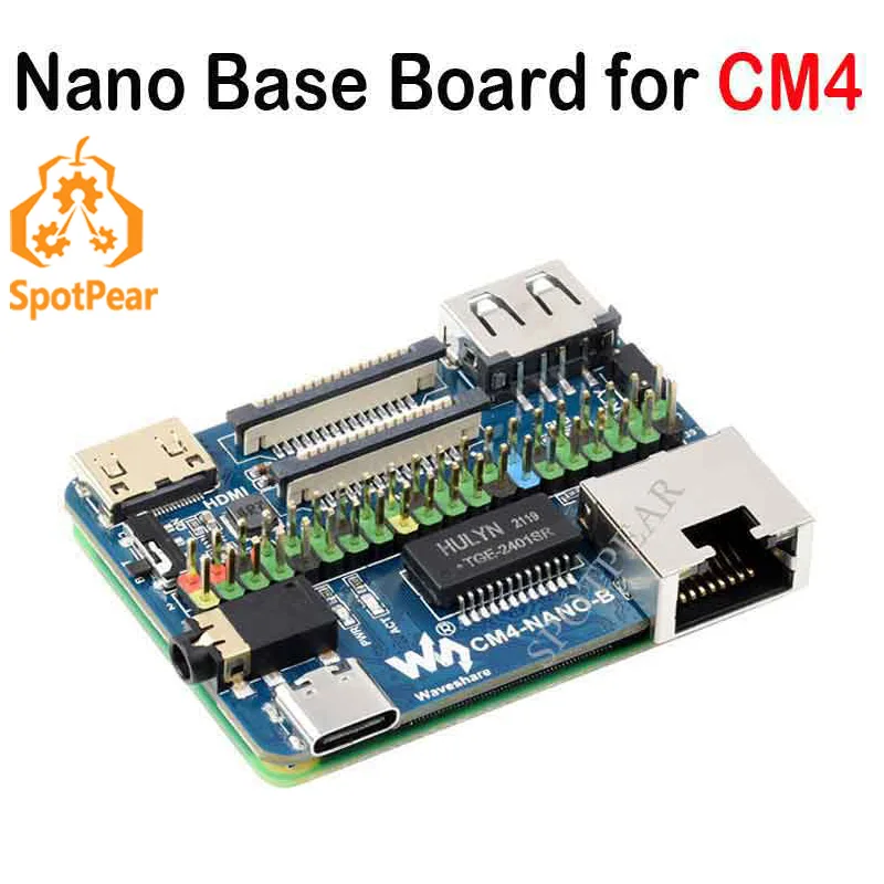 Raspberry pi Computar Módulo Cm4 Nano Placa Base b Mesmo Tamanho Que o Cm4