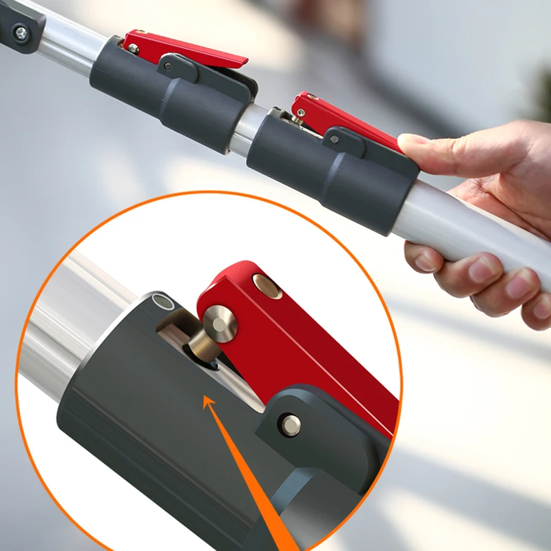 Multipurpose Telescopic Tree Pruner Long Reach Pole Saw Fruit Picker Branches Trimmer Bypass Lopper