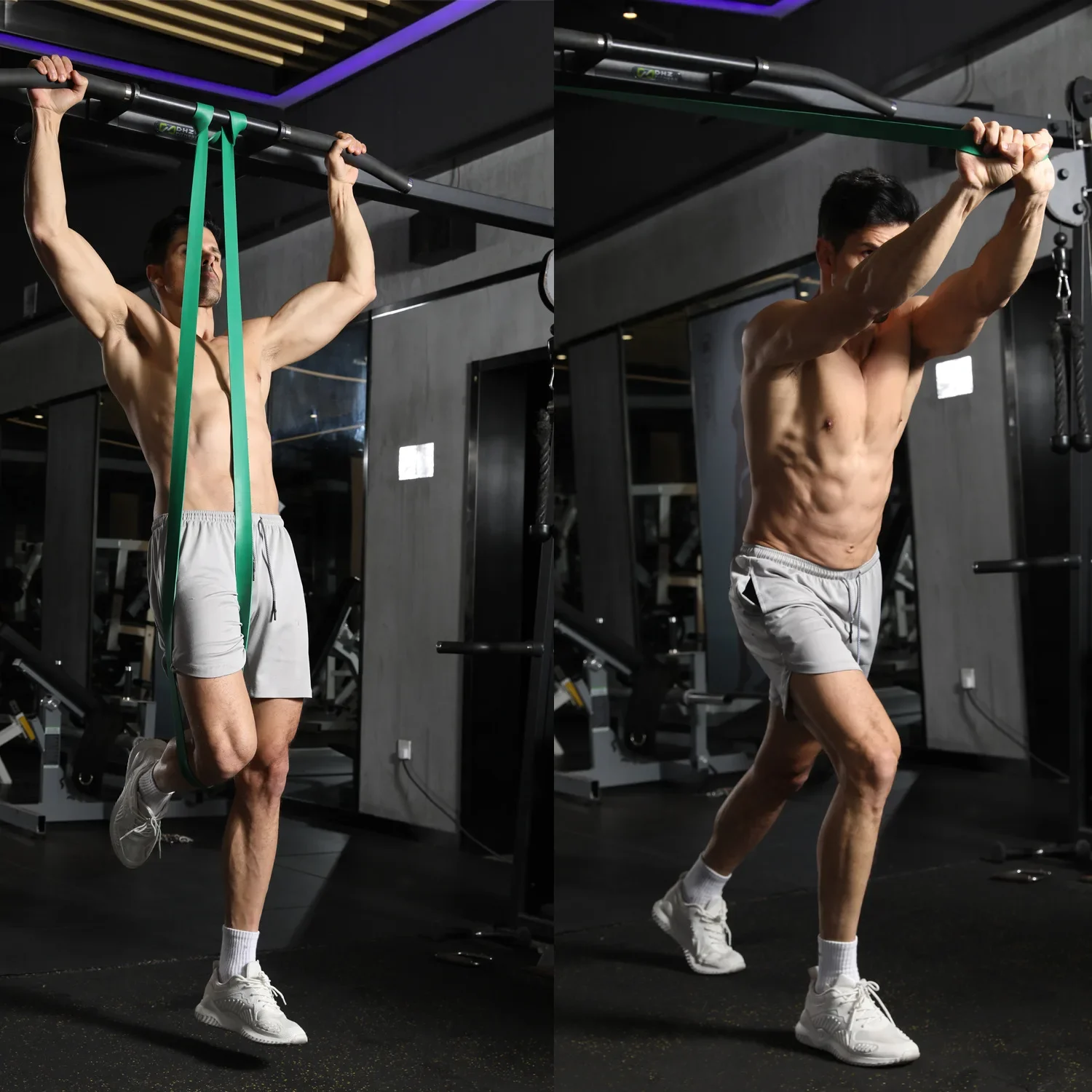 Heavy Duty Latex Resistance Band Exercise Elastic Band for Sport Strength Pull Up Assist Workout Pilates Fitness, yoga resistance bands