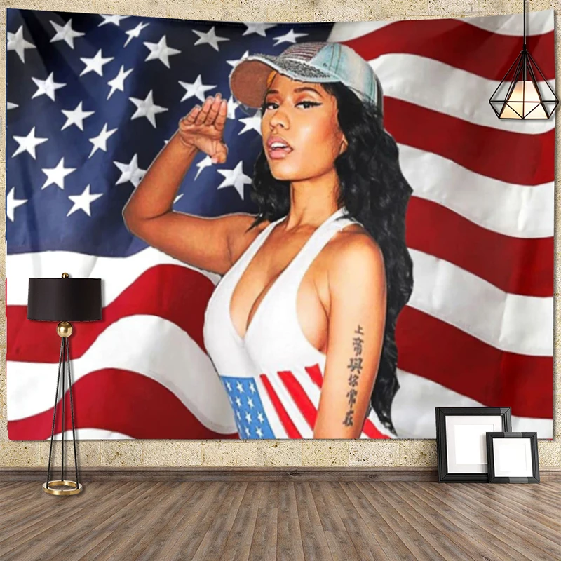 Nicki Minaj American Flag