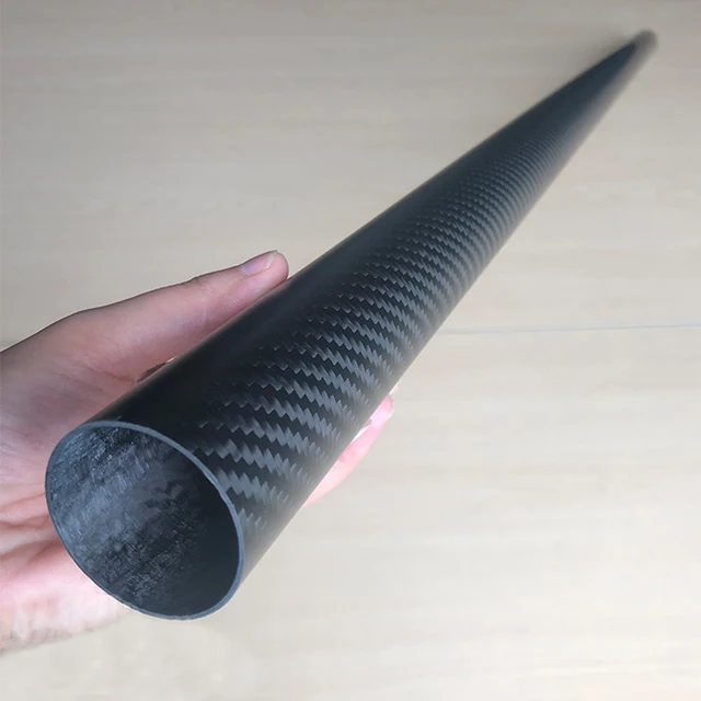 Material Multicopter Tubos Fibra Carbono 500mm - 2 Unidades 3K Superficie Mate Para RC Material Proyectos RC