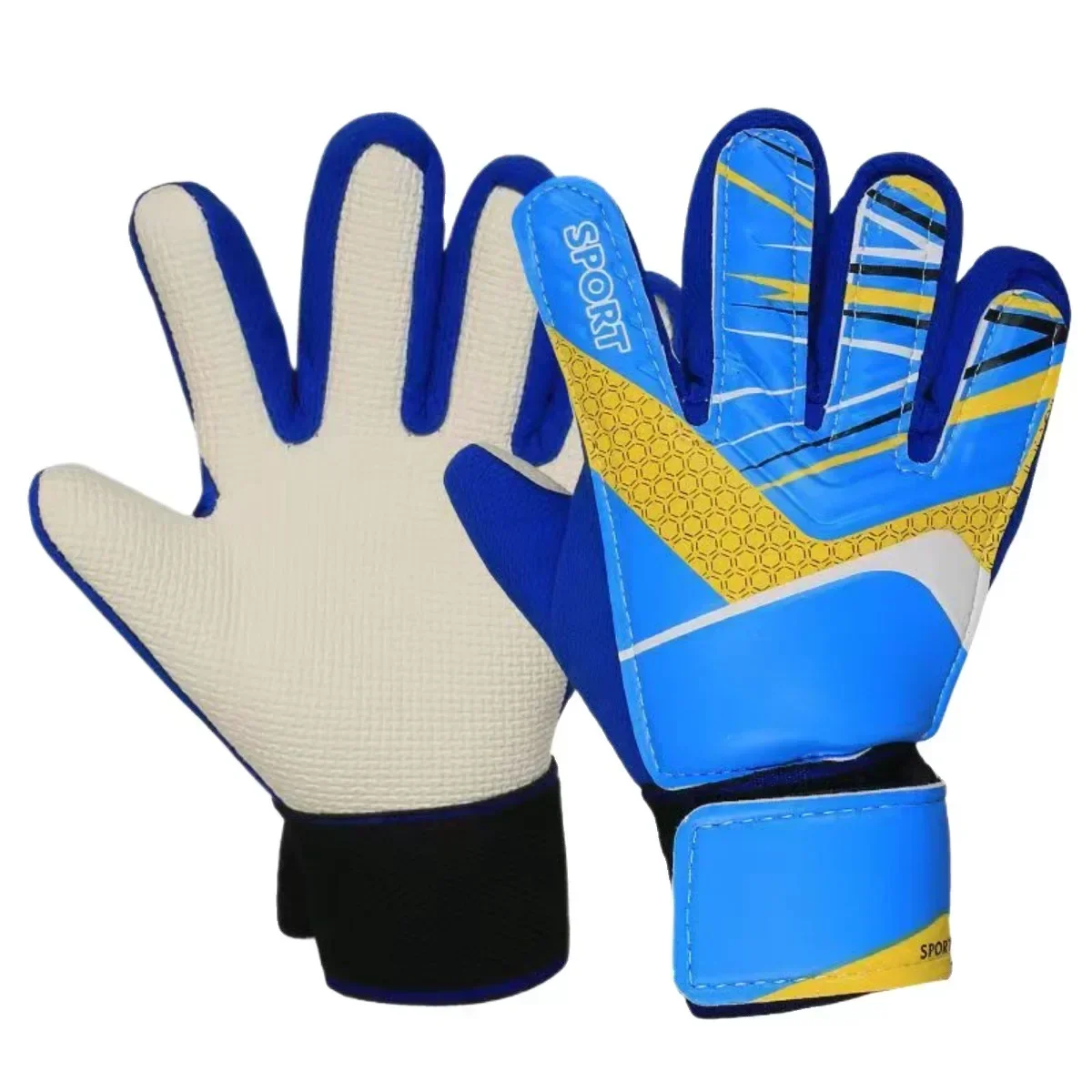 Children's adult football goalkeeper training gloves, lightweight, breathable, non-slip, wear-resistant leggings