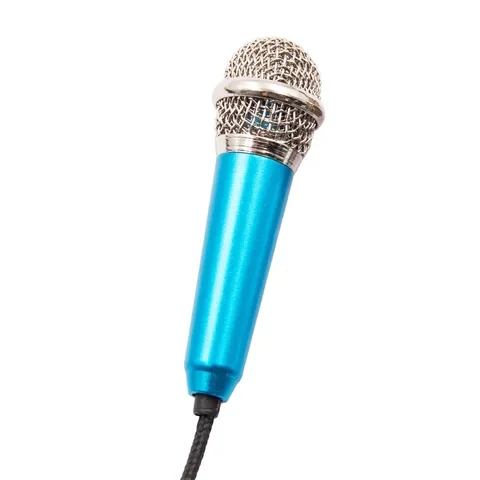 

Mini Phone Microphone Handheld Mic 3.5mm Stereo Studio Karaoke Condenser Microphone For Phone Computer Mini Phone Mic In Stock
