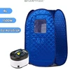 Single Person Sauna Portable Steam Sauna Full Body for Home Spa, Sauna Tent with Steamer 4L 1500W Steam Generator Timer 1